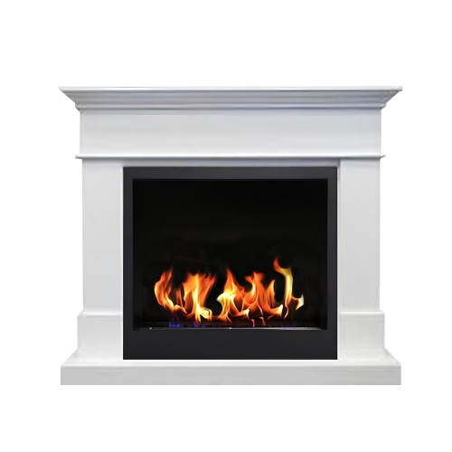 Биокамин в портале "Русский огонь" Невада с защитным и декоративным стеклом