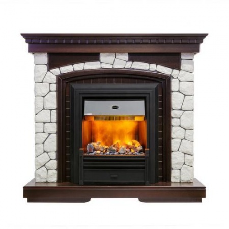 Glasgow белый (темный дуб)+Brookline Black Glasgow белый (темный дуб)+Brookline Black