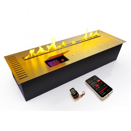 Автоматический биокамин ZeFire M 900 латунный с ДУ Автоматический биокамин ZeFire M 900 латунный с ДУ по цене 359 000 руб.