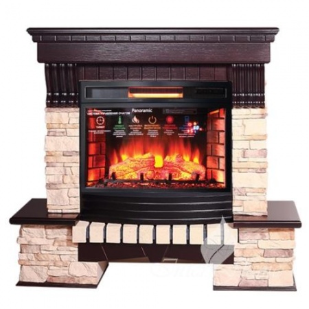 Экстер Альпина (темный дуб)+Panoramic 25 LED FX QZ Экстер Альпина (темный дуб)+Panoramic 25 LED FX QZ