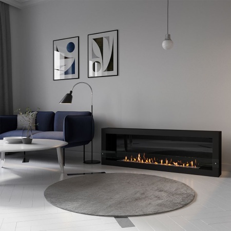 Биокамин SteelHeat WALL ONE 1700 черный, стемалит Биокамин SteelHeat WALL ONE 1700 черный, стемалит по цене 87 990 руб.