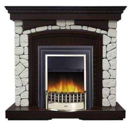 Glasgow белый (темный дуб)+Cheriton Log