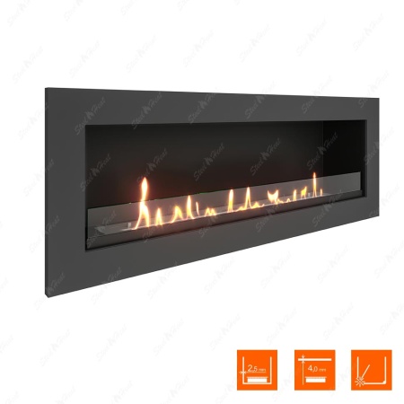 Биокамин SteelHeat ONE 1100 XL стекло по цене 41 904 руб.