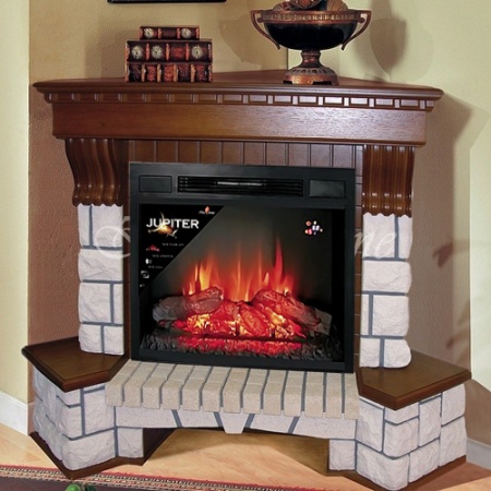 Экстер угловой (светлый дуб)+Jupiter Black Экстер угловой (светлый дуб)+Jupiter Black